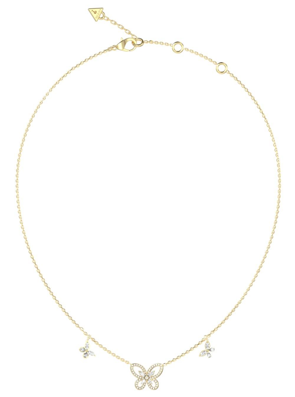  GUESS STEEL Κολιέ από Ανοξείδωτο ατσάλι Gold JUBN05112JWYGT/U 2025