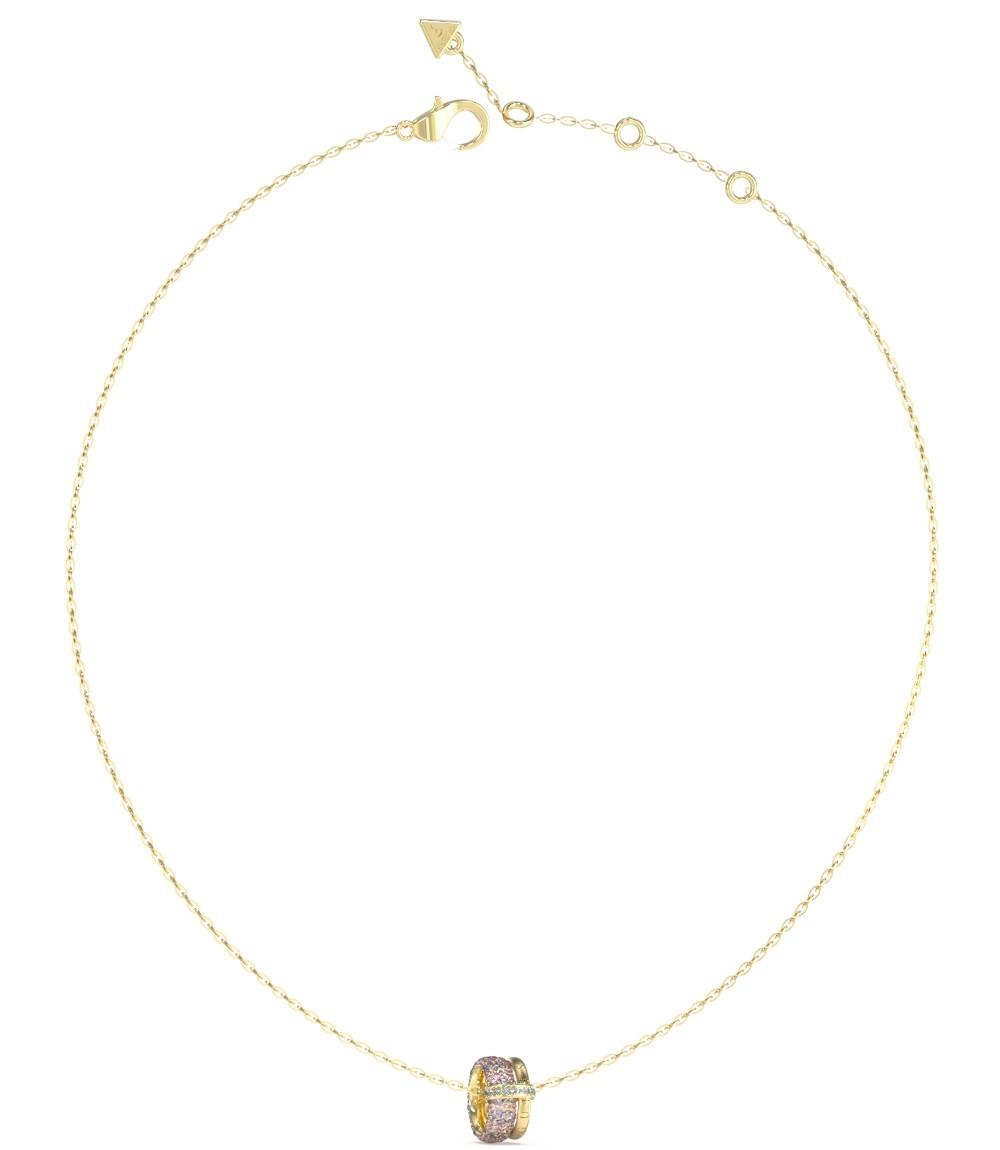  GUESS STEEL Κολιέ από Ανοξείδωτο ατσάλι Gold JUBN05195JWYGLRT/U 2025