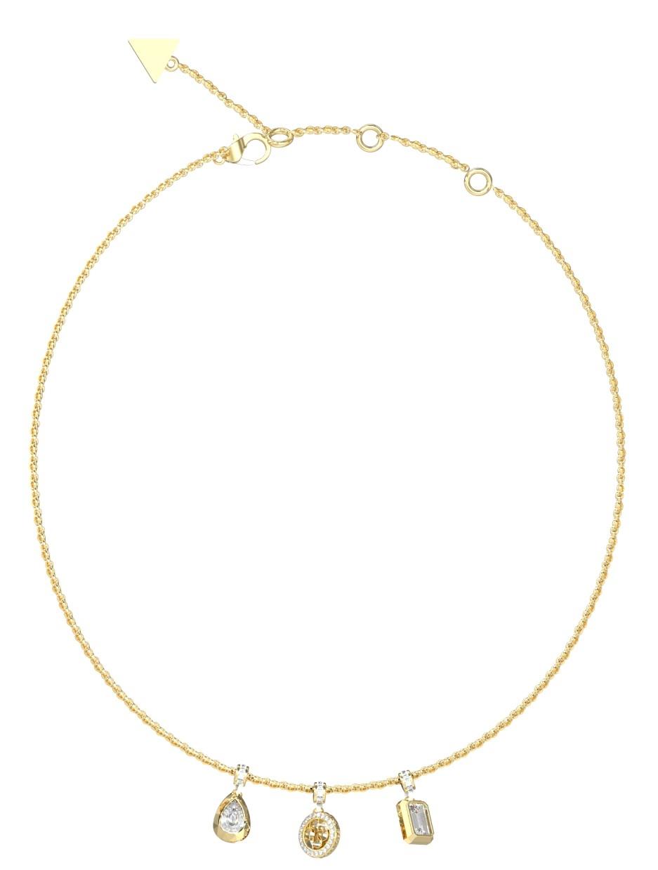  GUESS STEEL Κολιέ από Ανοξείδωτο ατσάλι Gold JUBN05240JWYGT/U 2025