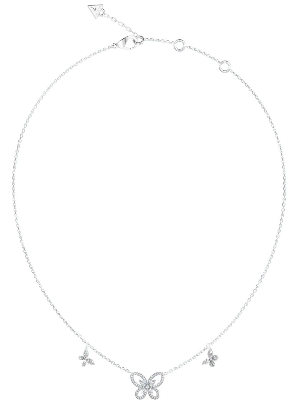  GUESS STEEL Κολιέ από Ανοξείδωτο ατσάλι Silver JUBN05112JWRHT/U 2025