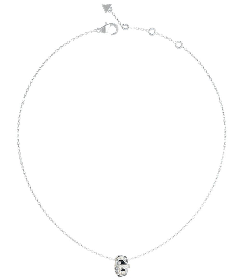  GUESS STEEL Κολιέ από Ανοξείδωτο ατσάλι Silver JUBN05191JWRHBKT/U 2025