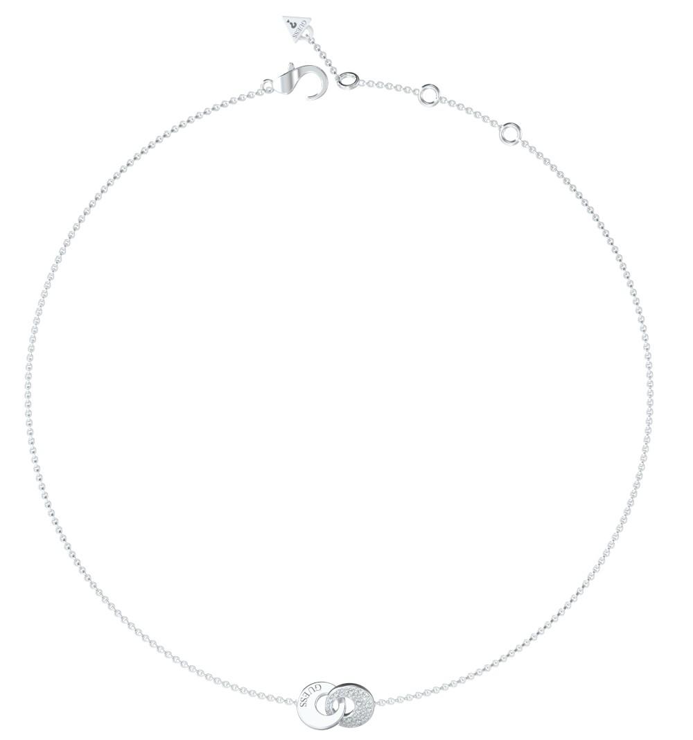  GUESS STEEL Κολιέ από Ανοξείδωτο ατσάλι Silver JUBN05219JWRHT/U 2025