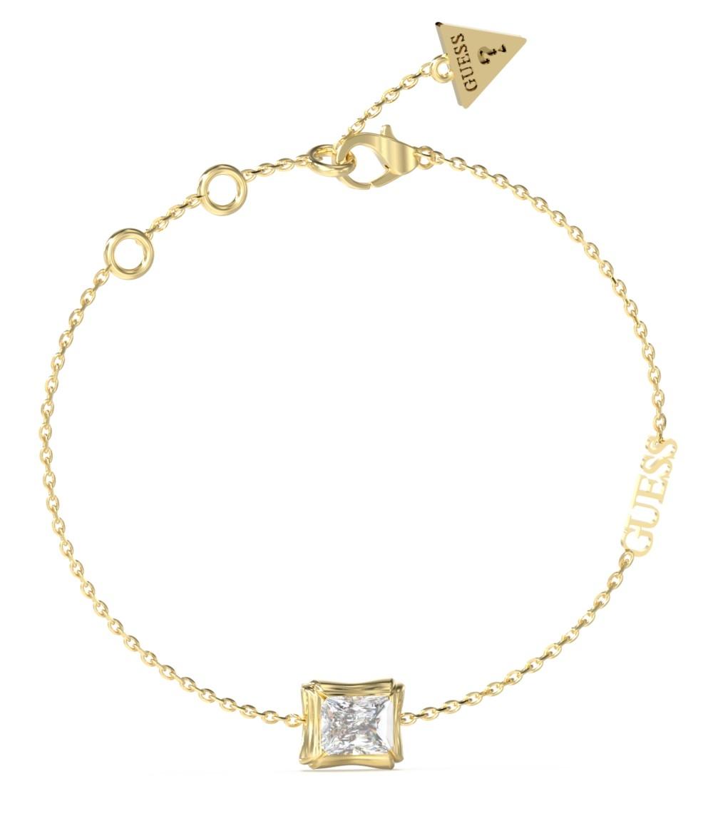  GUESS STEEL Βραχιόλι από Ανοξείδωτο ατσάλι Gold JUBB05171JWYGL 2025