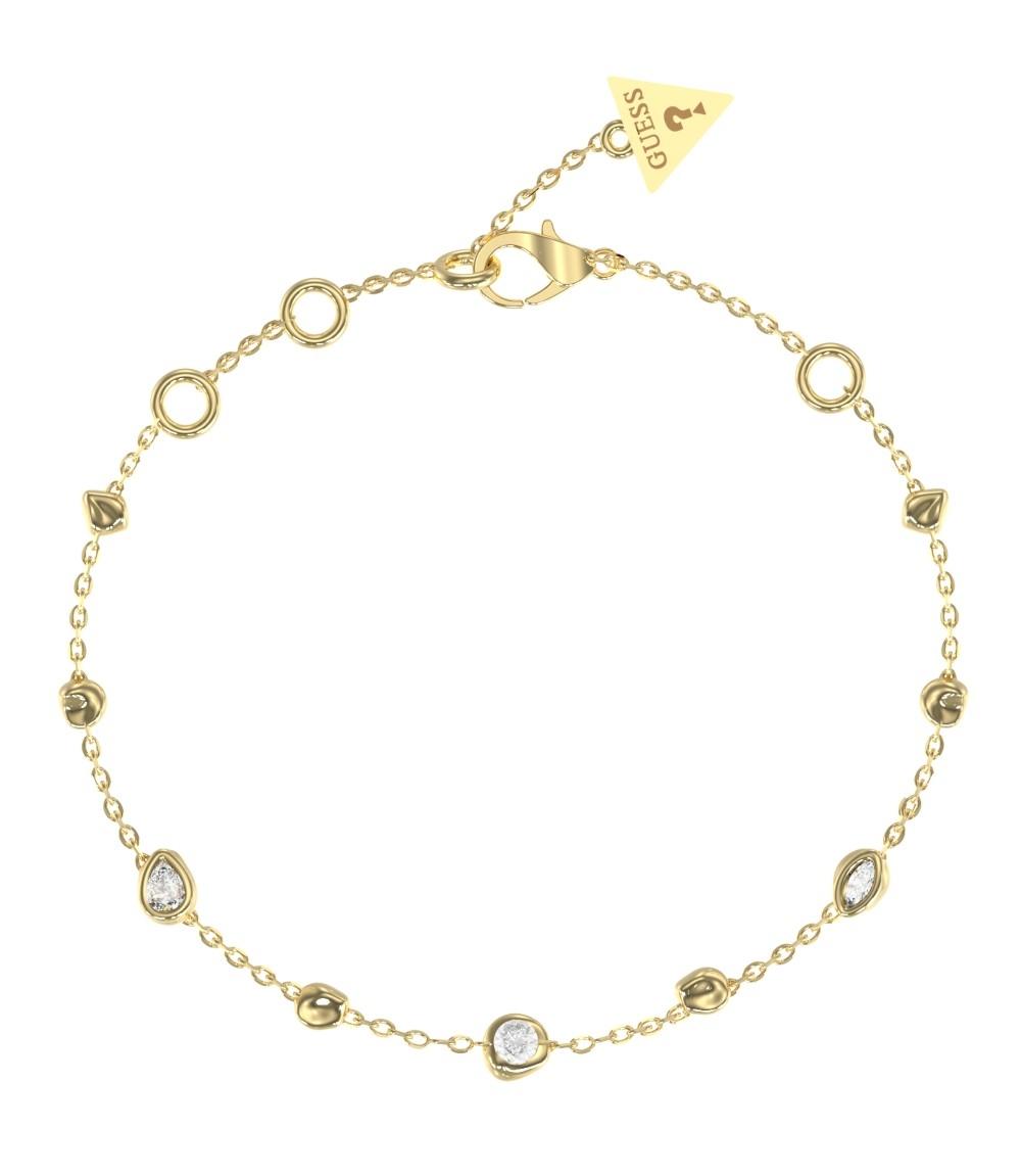  GUESS STEEL Βραχιόλι από Ανοξείδωτο ατσάλι Gold JUBB05183JWYGL 2025