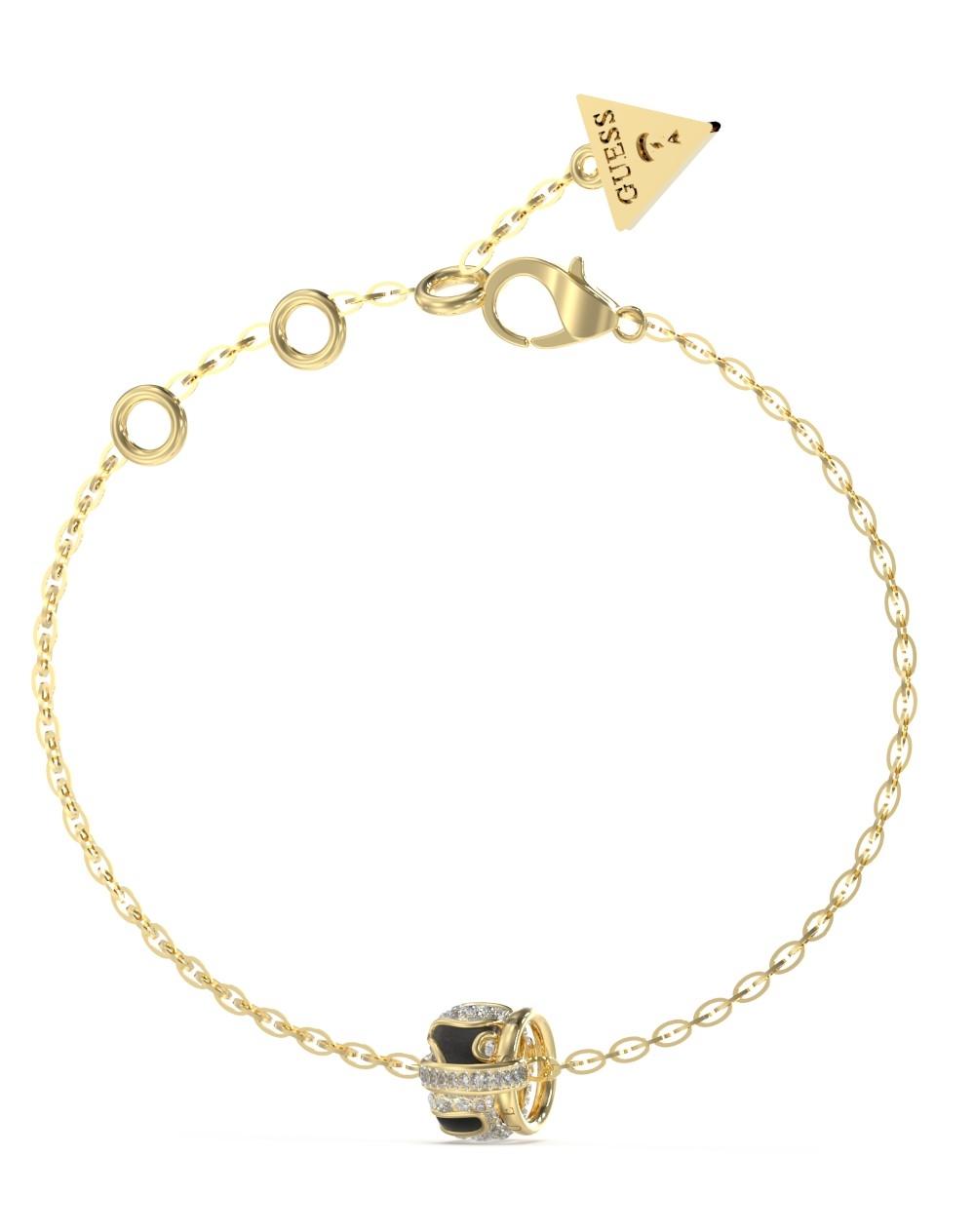  GUESS STEEL Βραχιόλι από Ανοξείδωτο ατσάλι Gold JUBB05192JWYGBKL 2025