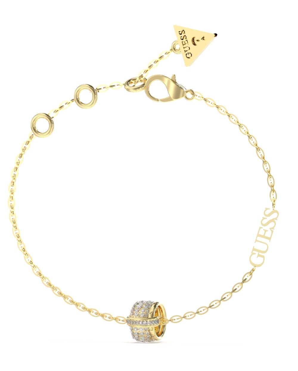  GUESS STEEL Βραχιόλι από Ανοξείδωτο ατσάλι Gold JUBB05196JWYGL 2025