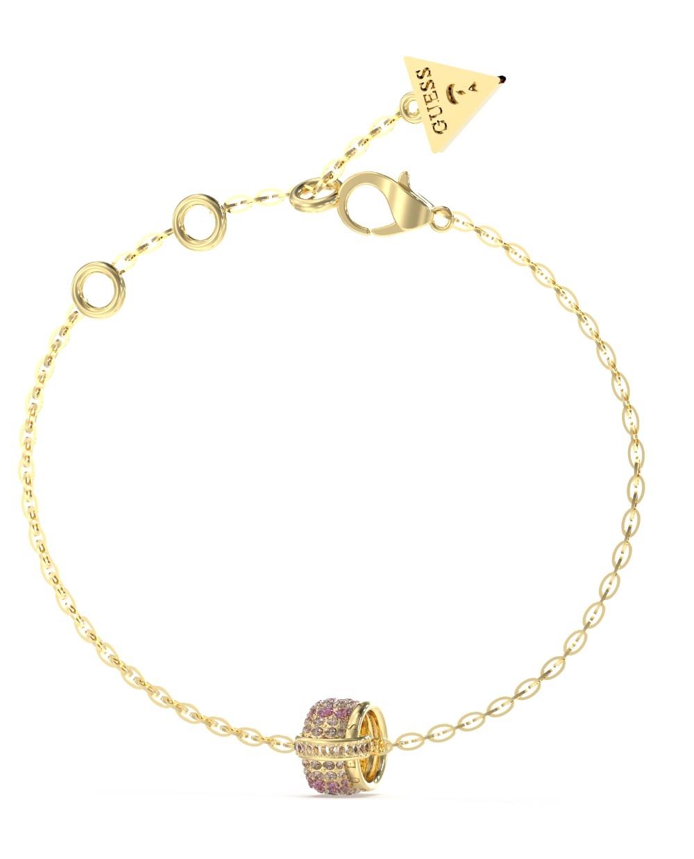  GUESS STEEL Βραχιόλι από Ανοξείδωτο ατσάλι Gold JUBB05196JWYGLRL 2025