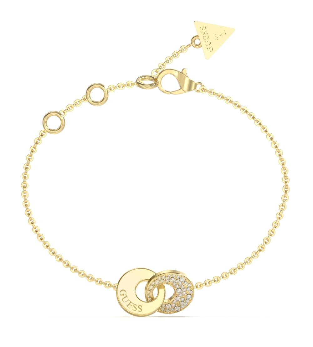  GUESS STEEL Βραχιόλι από Ανοξείδωτο ατσάλι Gold JUBB05220JWYGL 2025