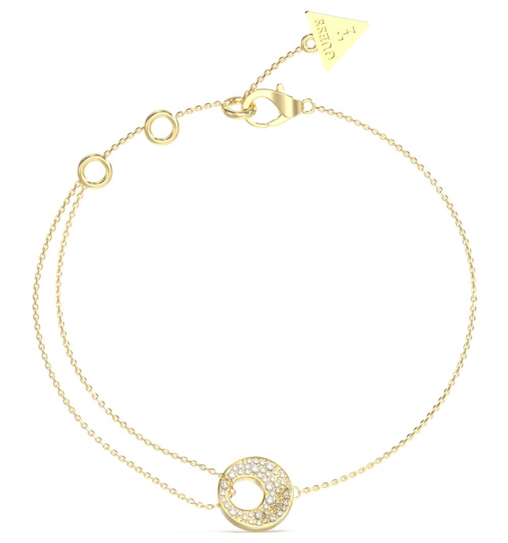  GUESS STEEL Βραχιόλι από Ανοξείδωτο ατσάλι Gold JUBB05224JWYGL 2025