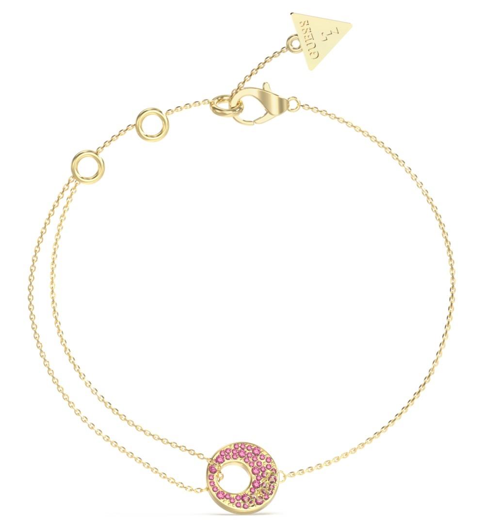  GUESS STEEL Βραχιόλι από Ανοξείδωτο ατσάλι Gold JUBB05227JWYGPKL 2025