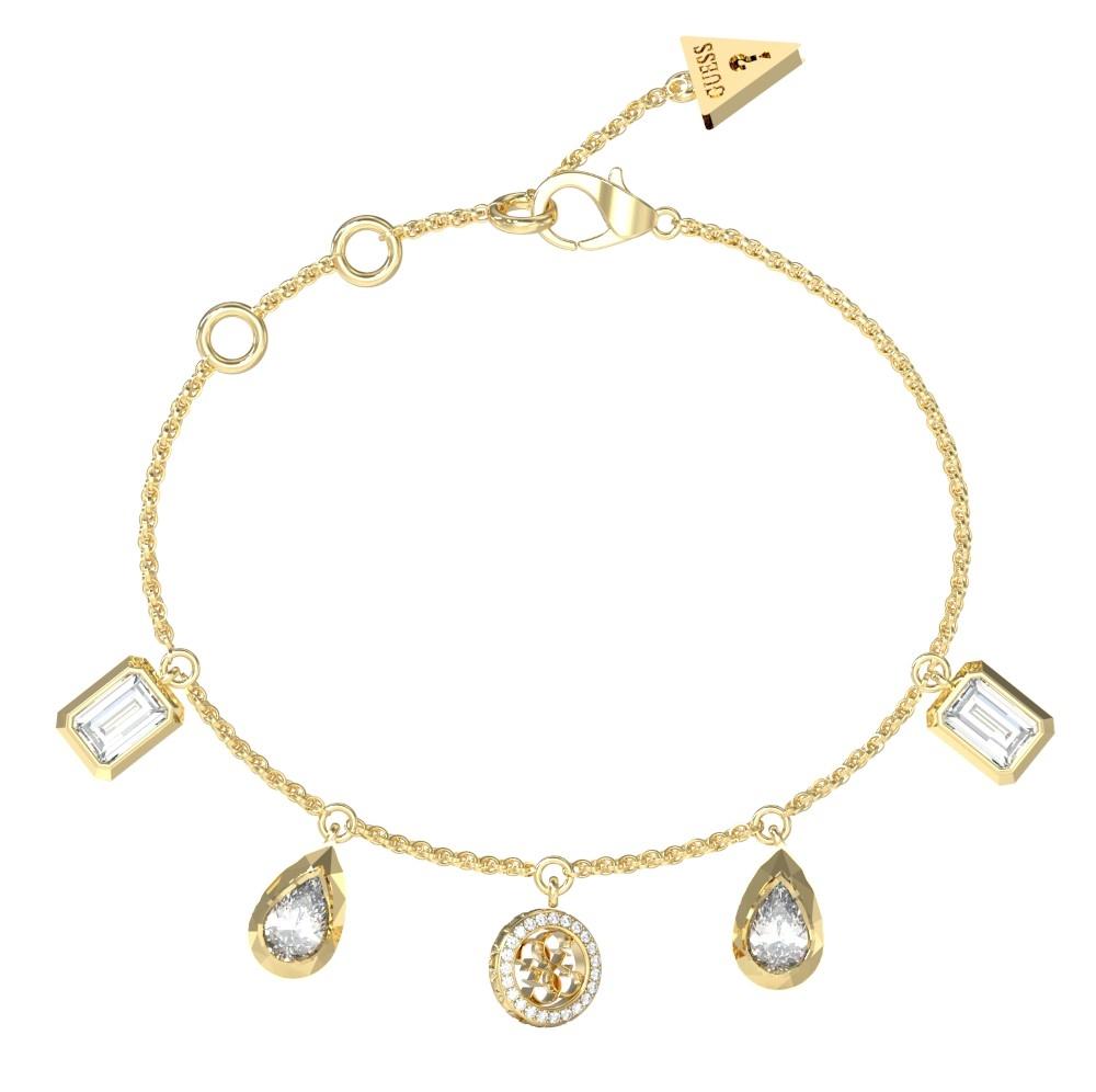  GUESS STEEL Βραχιόλι από Ανοξείδωτο ατσάλι Gold JUBB05239JWYGL 2025