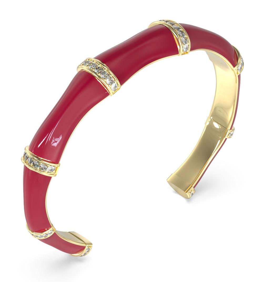  GUESS STEEL Βραχιόλι από Ανοξείδωτο ατσάλι Red & Gold JUBB05157JWYGRDL 2025