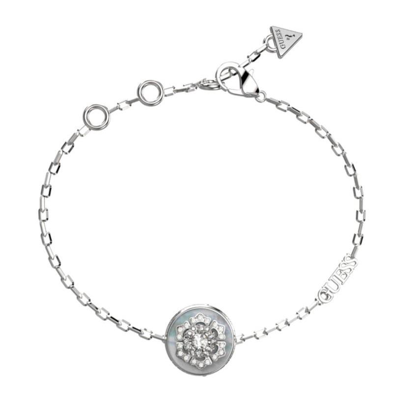 Guess Jewellery GUESS STEEL Βραχιόλι από Ανοξείδωτο ατσάλι Silver JUBB04549JWRHL