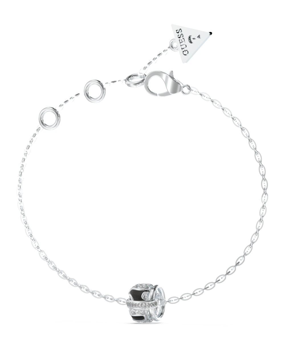  GUESS STEEL Βραχιόλι από Ανοξείδωτο ατσάλι Silver JUBB05192JWRHBKL 2025