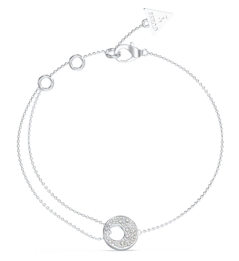 GUESS STEEL Βραχιόλι από Ανοξείδωτο ατσάλι Silver JUBB05224JWRHL 2025