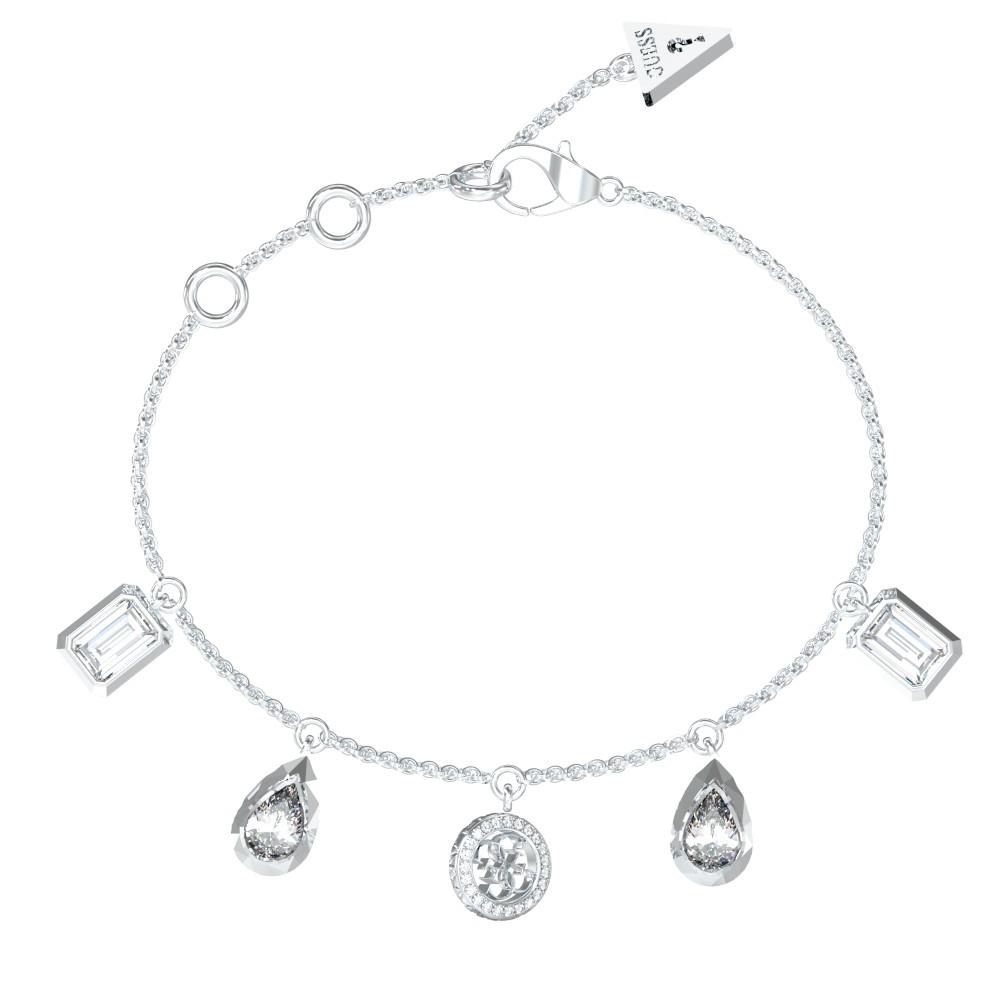  GUESS STEEL Βραχιόλι από Ανοξείδωτο ατσάλι Silver JUBB05239JWRHL 2025