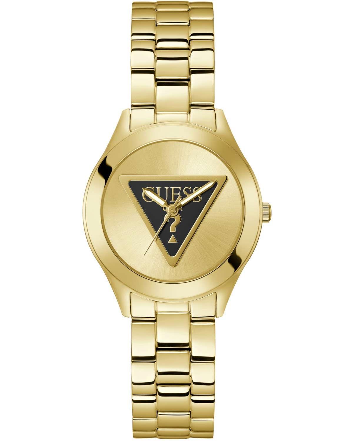  GUESS Tri Plaque - GW0675L2, Gold case with Stainless Steel Bracelet 2025