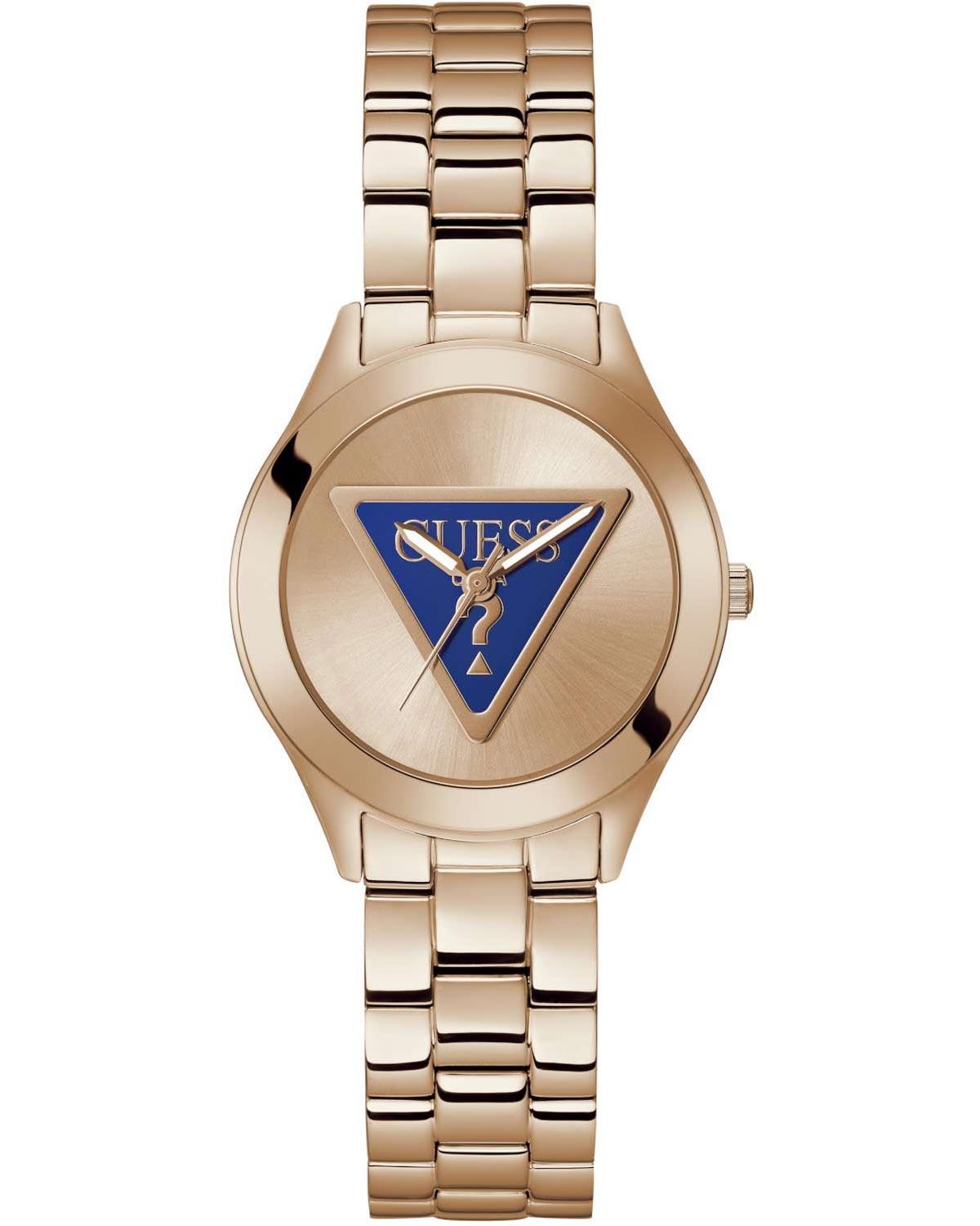  GUESS Tri Plaque - GW0675L3, Rose Gold case with Stainless Steel Bracelet 2025