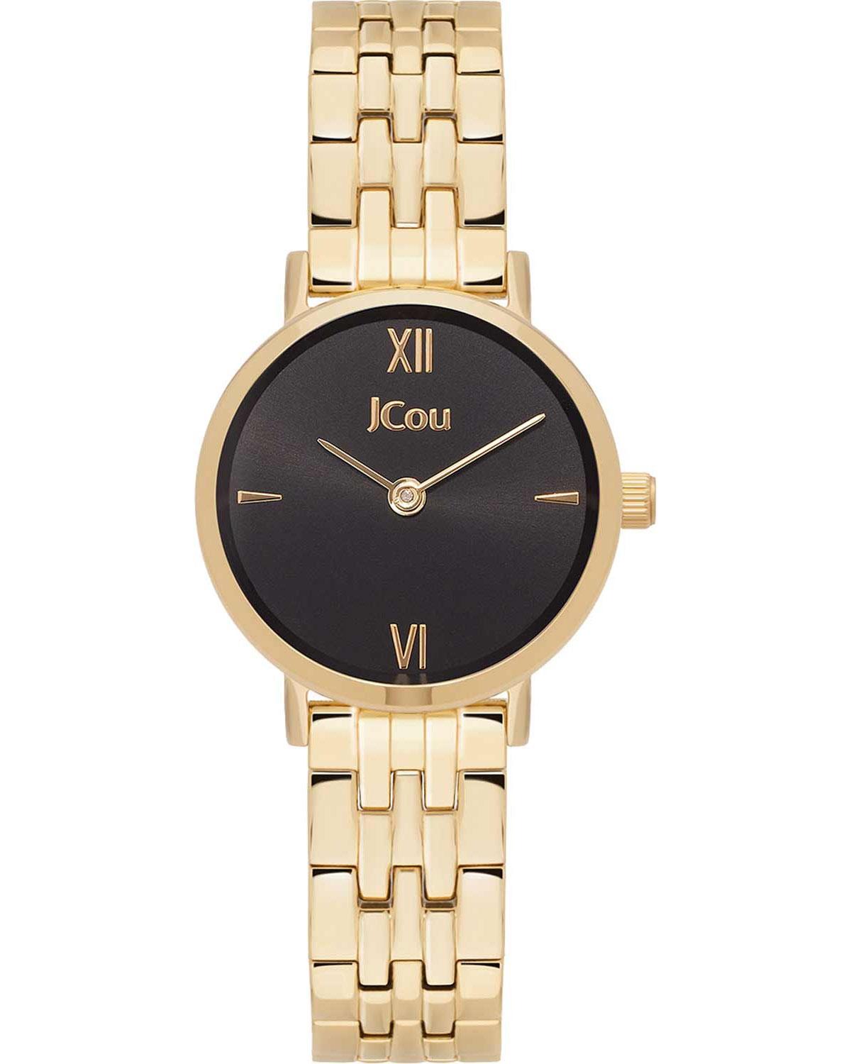  JCOU Amourette - JU19064-3, Gold case with Stainless Steel Bracelet 2025