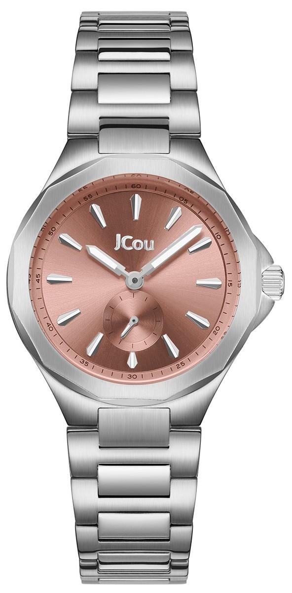  JCOU Aurelia - JU19078-1, Silver case with Stainless Steel Bracelet 2025