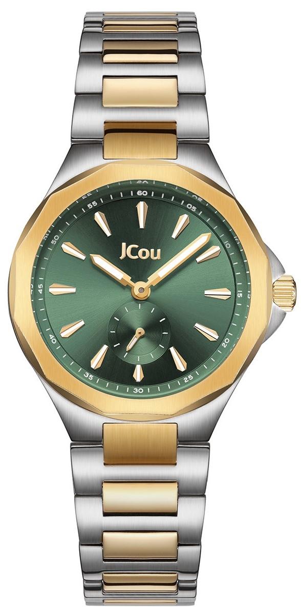  JCOU Aurelia - JU19078-2, Silver case with Stainless Steel Bracelet 2025