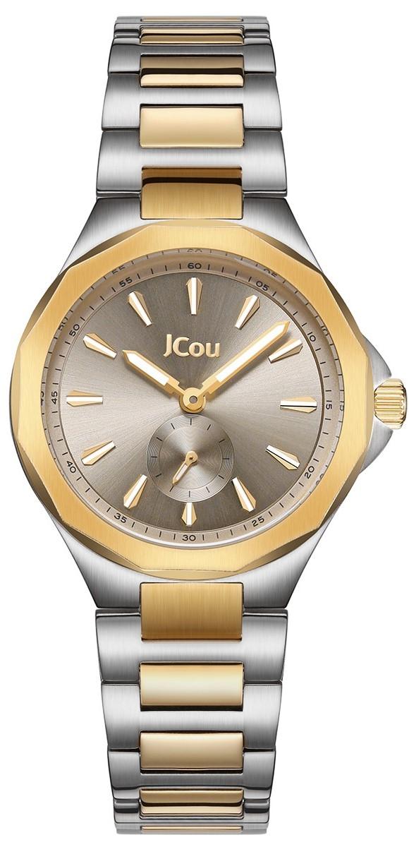  JCOU Aurelia - JU19078-4, Silver case with Stainless Steel Bracelet 2025