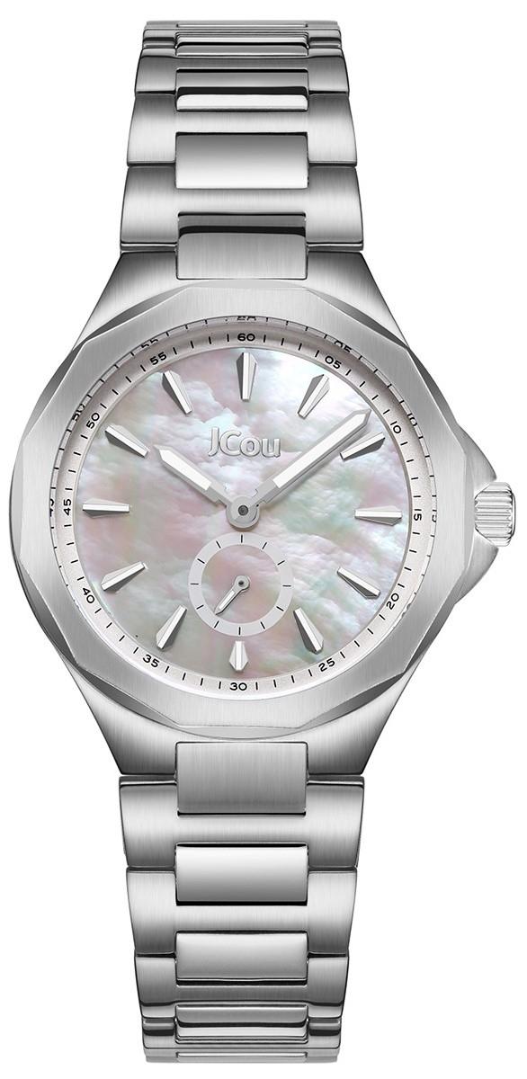  JCOU Aurelia - JU19078-5, Silver case with Stainless Steel Bracelet 2025