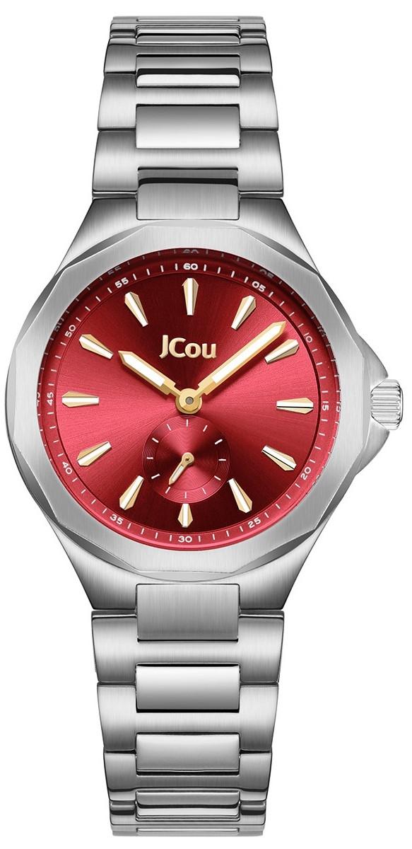  JCOU Aurelia - JU19078-6, Silver case with Stainless Steel Bracelet 2025