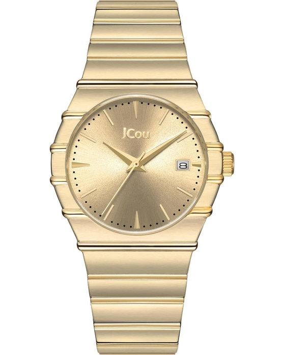  JCOU Chante - JU19075-2, Gold case with Stainless Steel Bracelet 2025