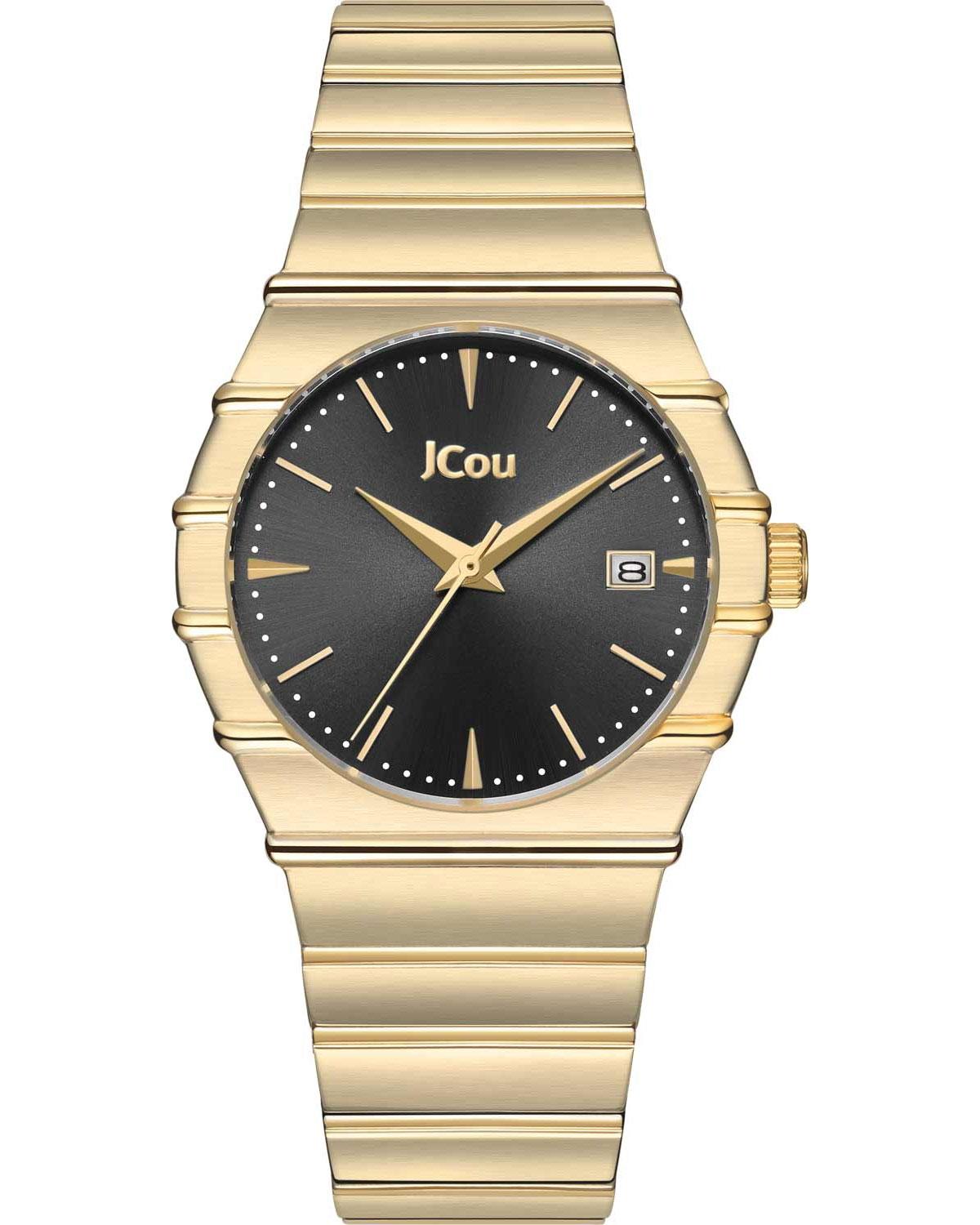  JCOU Chante - JU19075-4, Gold case with Stainless Steel Bracelet 2025