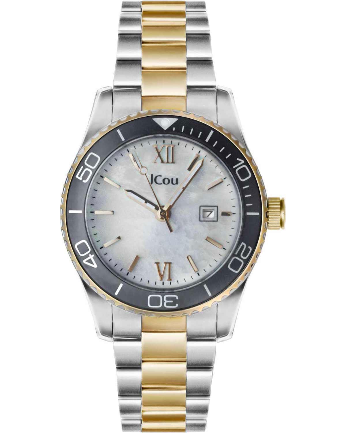  JCOU Nerina - JU19073-5, Silver case with Stainless Steel Bracelet 2025