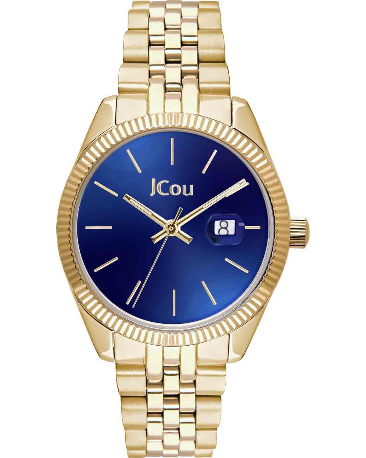  JCOU Queen's Mini - JU17031-10, Gold case with Stainless Steel Bracelet 2025