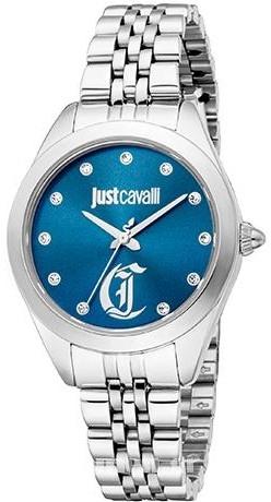  JUST CAVALLI Glam Chic Crystals - JC1L309M0045, Silver case with Stainless Steel Bracelet 2025