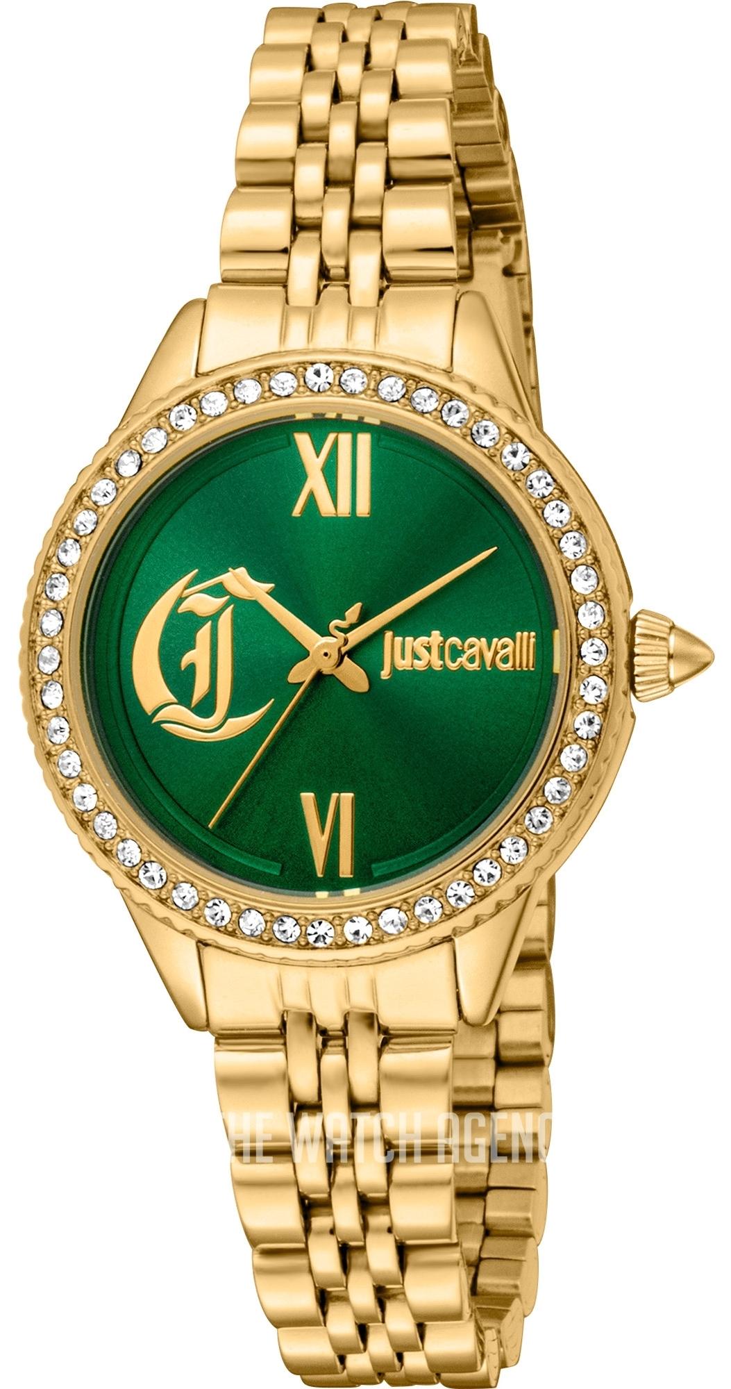  JUST CAVALLI Glam Chic Crystals - JC1L316M0065, Gold case with Stainless Steel Bracelet 2025