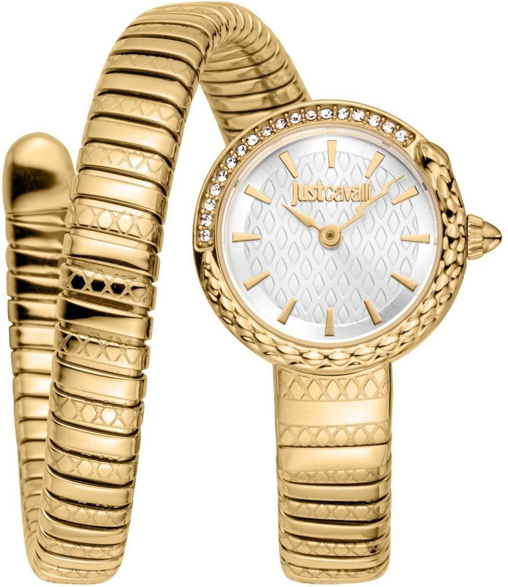  JUST CAVALLI Signature Snake - JC1L301M0025, Gold case with Stainless Steel Bracelet 2025