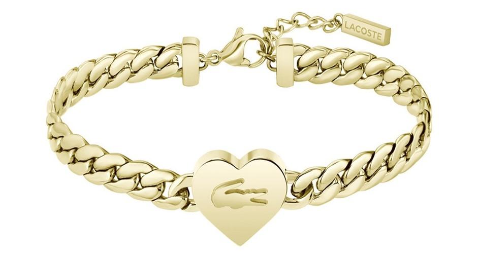  LACOSTE Βραχιόλι από ανοξείδωτο ατσάλι Gold 2040464 2025