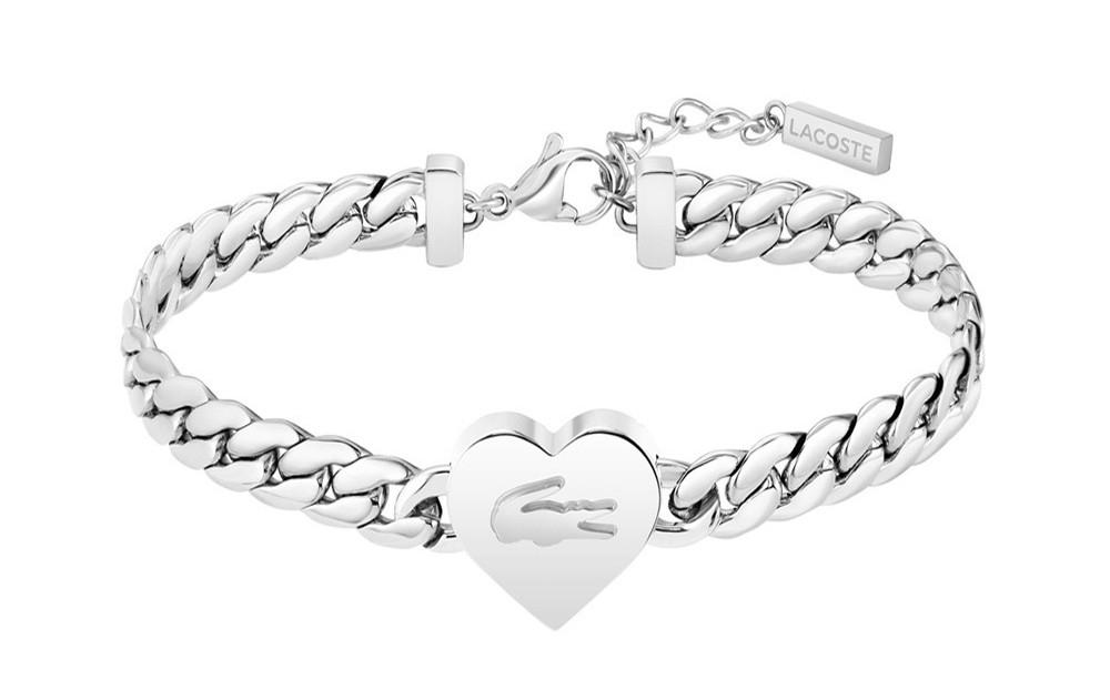  LACOSTE Βραχιόλι από ανοξείδωτο ατσάλι Silver 2040463 2025