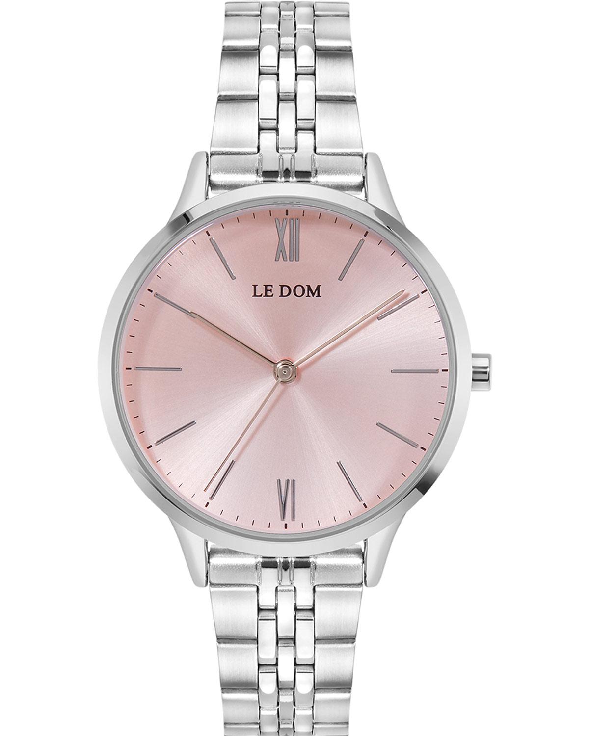 Le Dom LE DOM Essence - LD.1275-3, Silver case with Stainless Steel Bracelet