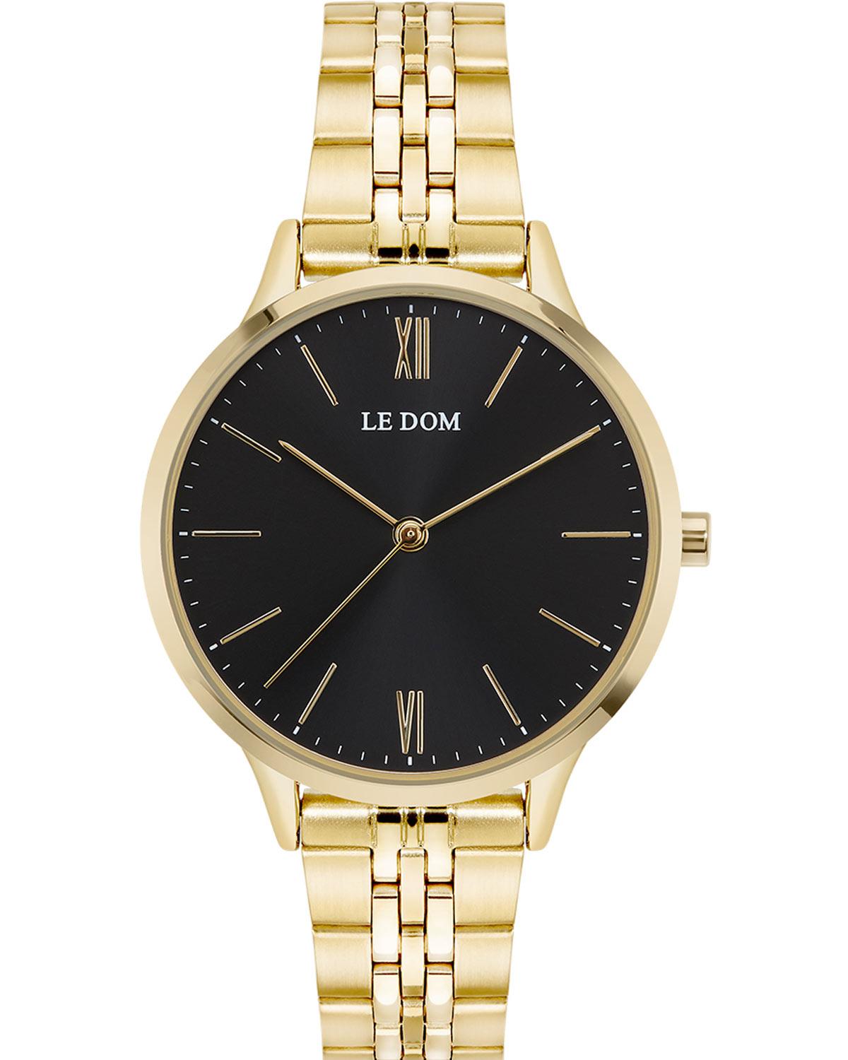  LE DOM Essence - LD.1275-5, Gold case with Stainless Steel Bracelet 2025