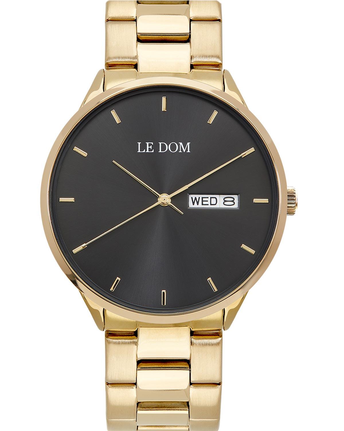 Le Dom LE DOM Maxim - LD.1435-3, Gold case with Stainless Steel Bracelet