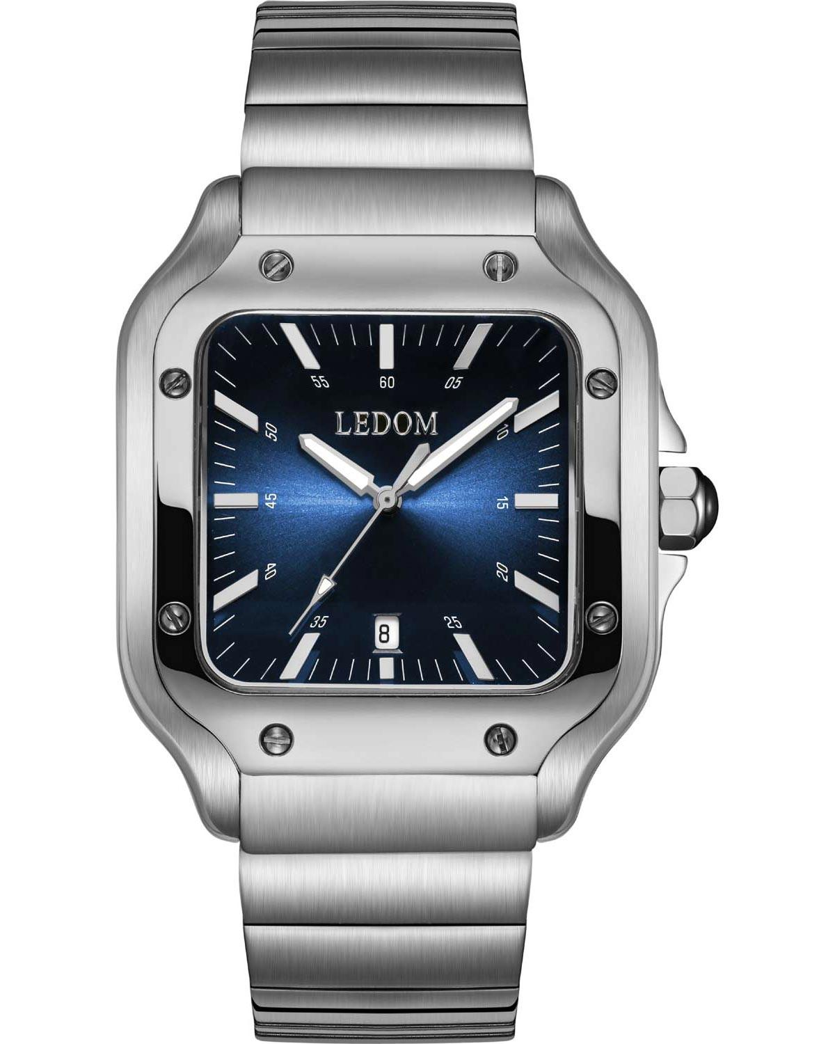 Le Dom LE DOM Vanguard - LD.1501-1, Silver case with Stainless Steel Bracelet