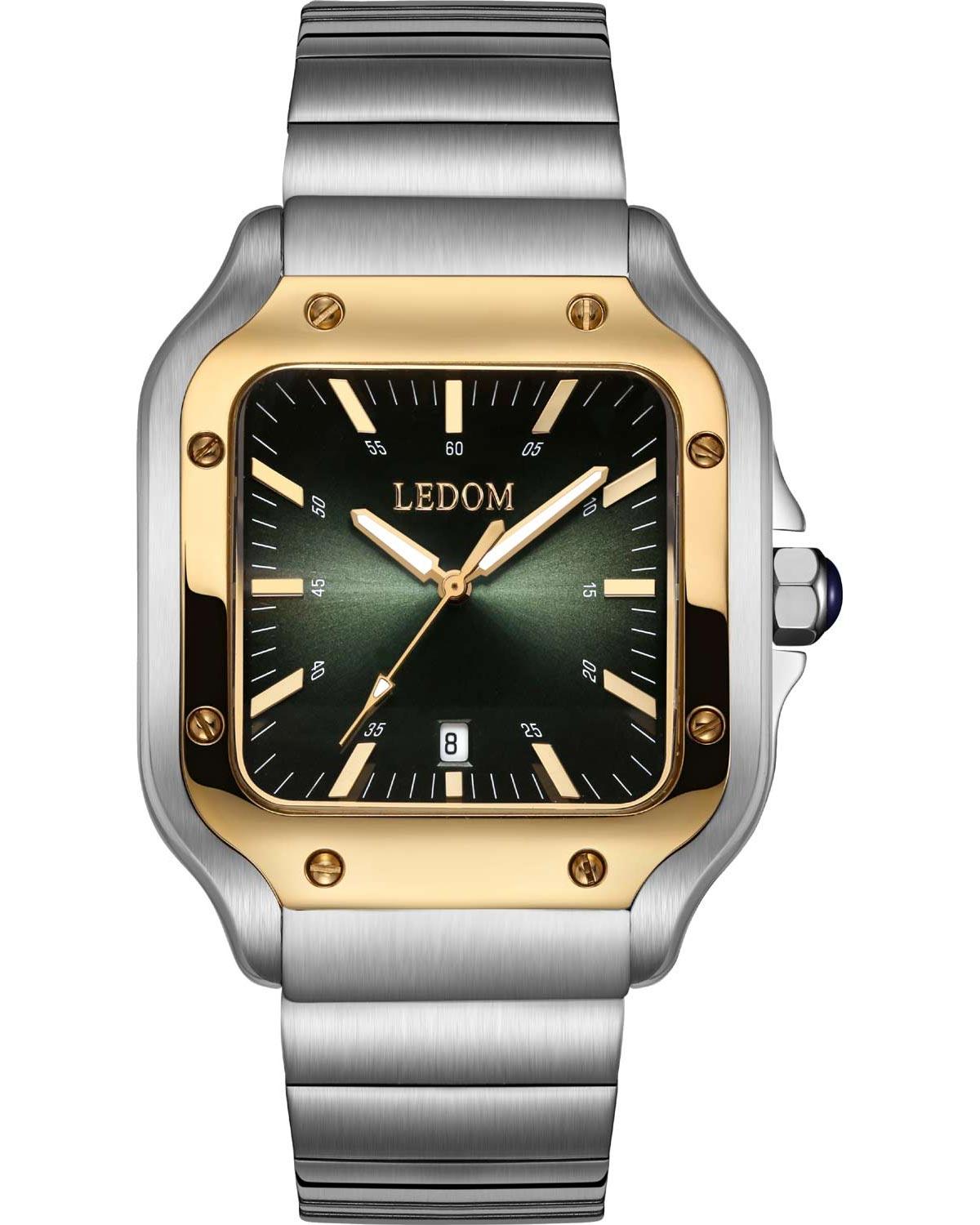 Le Dom LE DOM Vanguard - LD.1501-4, Silver case with Stainless Steel Bracelet