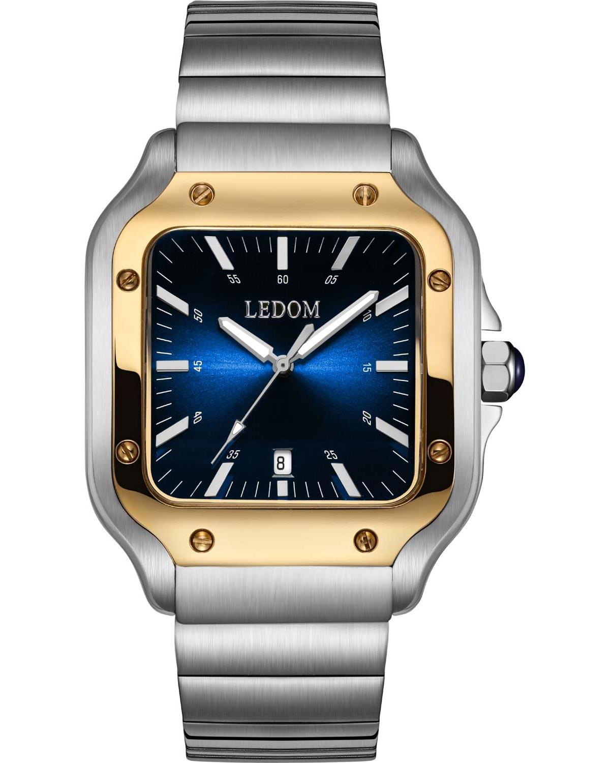 Le Dom LE DOM Vanguard - LD.1501-5, Silver case with Stainless Steel Bracelet