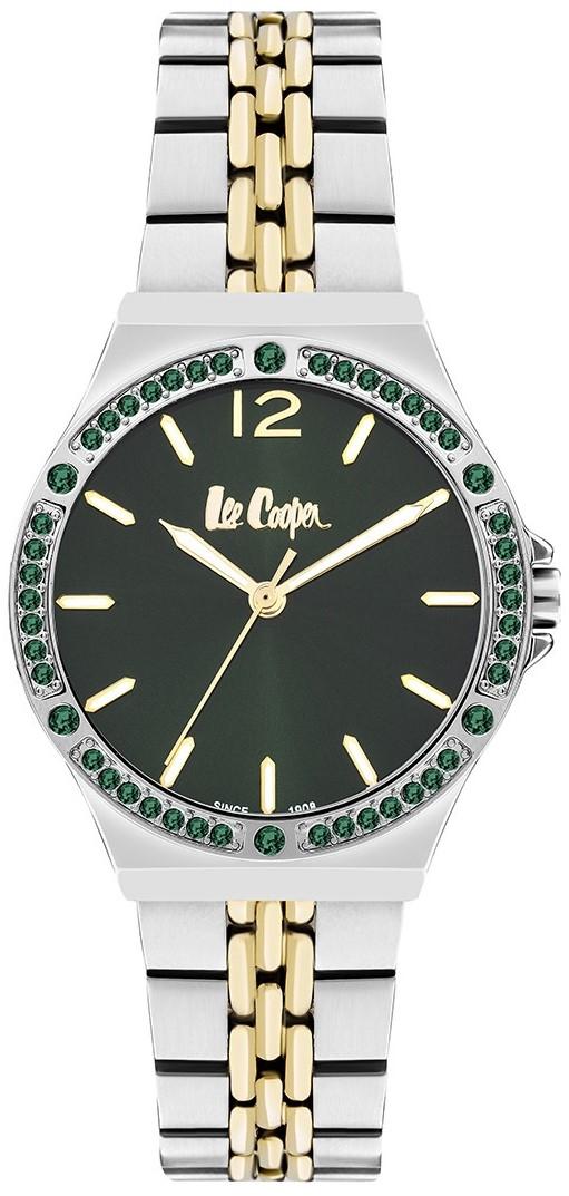  LEE COOPER Crystals Ladies - LC07969.270, Silver case with Metal Bracelet 2025