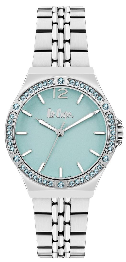  LEE COOPER Crystals Ladies - LC07969.390, Silver case with Metal Bracelet 2025