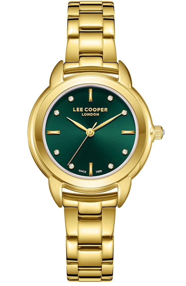  LEE COOPER Crystals - LC08024.170, Gold case with Metal Bracelet 2025