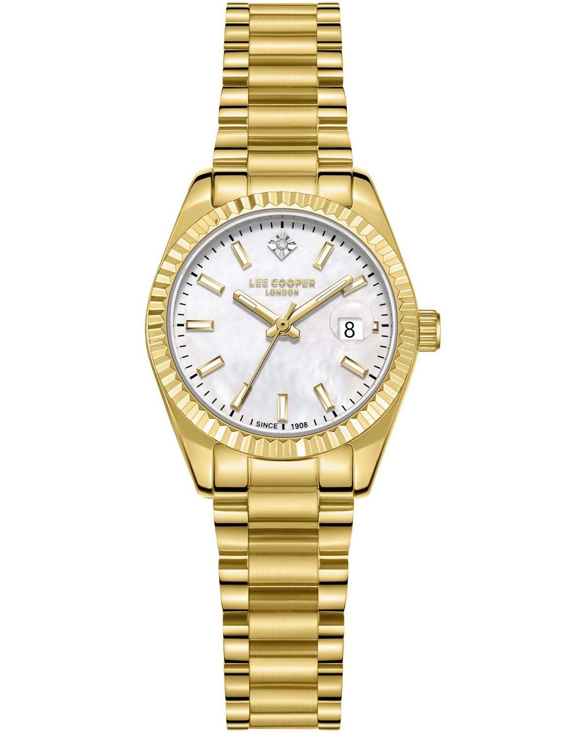  LEE COOPER Ladies - LC08126.120, Gold case with Metal Bracelet 2025