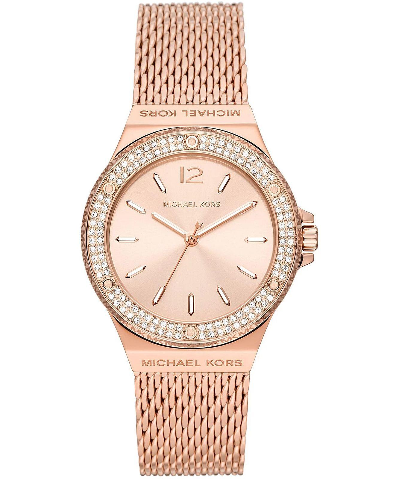  MICHAEL KORS Lennox Crystals - MK7336, Rose Gold case with Stainless Steel Bracelet 2025