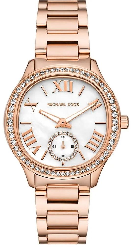 MICHAEL KORS Sage Crystals - MK4806, Rose Gold case with Stainless Steel Bracelet