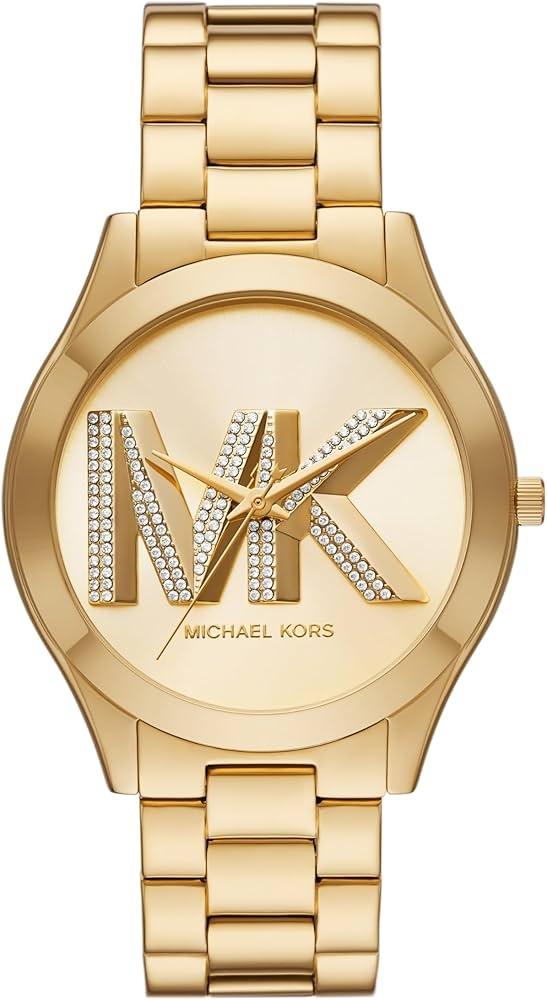  MICHAEL KORS Slim Runway Crystals - MK4732, Gold case with Stainless Steel Bracelet 2025